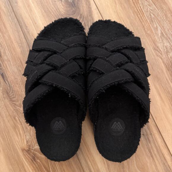Malibu Sandals Zuma LX Black Suede Crepe Rubber Sz 9 main image 6